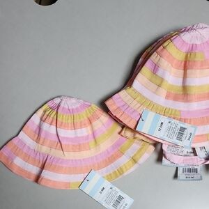 Baby Cat and Jack sun hats
